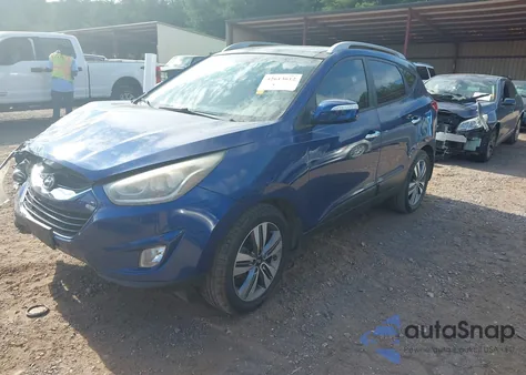 2014 Hyundai Tucson Limited z USA, uszkodzony, nr VIN KM8JU3AGXEU901636